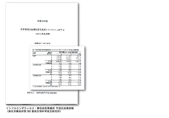 畜産物科学安全研究所による、V-アイナック　バックデータ